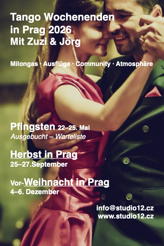 Tango-Wochenenden in Prag
